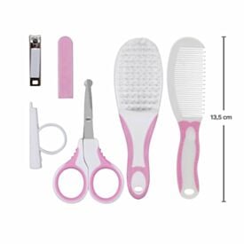 Kit Higiene e Cuidados para Beb&ecirc; Buba - Rosa