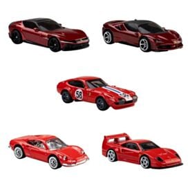 Kit Hot Wheels com 5 Carros Rosso Mattel