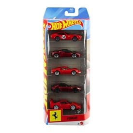 Kit Hot Wheels com 5 Carros Rosso Mattel