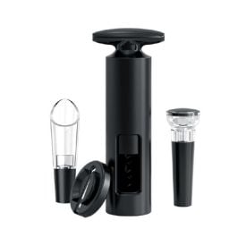 Kit Jogo De Vinho Manual Havan Casa 4 Peças - Preto