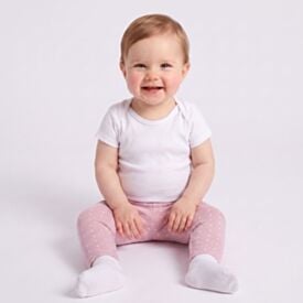 Kit Legging Bebê 0 a 12 Meses Menina Yoyo Baby Rosa Poa