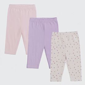 Kit Legging Bebê 0 a 12 Meses Menina Yoyo Baby