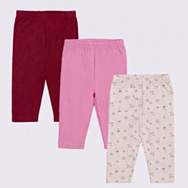 Kit Legging Bebê 0 a 12 Meses Menina Yoyo Baby