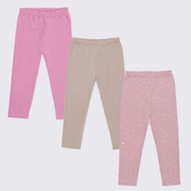Kit Legging Infantil 4 a 10 Anos Menina Yoyo Kids