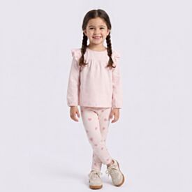 Kit Legging Infantil Menina 1 a 3 Anos Yoyo Kids