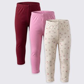 Kit Legging Infantil Menina 1 a 3 Anos Yoyo Kids