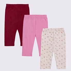 Kit Legging Infantil Menina 1 a 3 Anos Yoyo Kids