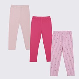 Kit Legging Infantil Menina 1 a 3 Anos Yoyo Kids