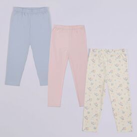 Kit Legging Infantil Menina 1 a 3 Anos Yoyo Kids