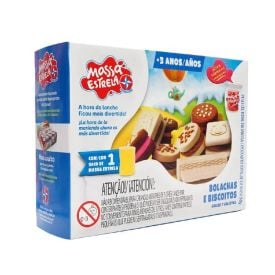 Kit Massa De Modelar Bolacha E Biscoitos Estrela - Diversos