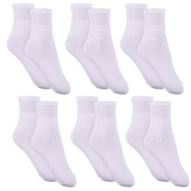 Kit Meia 06 Pares Cano Médio 39-43 Trifill - Branco