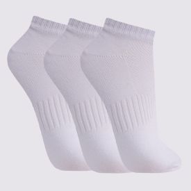 Kit Meia Masculina com 3 Pares Cano Curto Risk