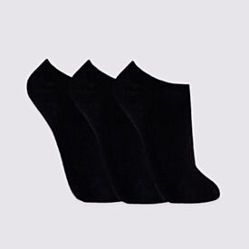 Kit Meia Masculina com 3 Pares Cano Invisível Risk