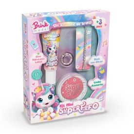 Kit Infantil de Maquiagem Mini Super Fofo Brink Model