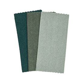 Kit Panos Multiuso Pratik 3 Peças Havan Casa - Tons De Verde