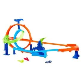 Kit Pista Hot Wheels Action Lança e Bate Mattel