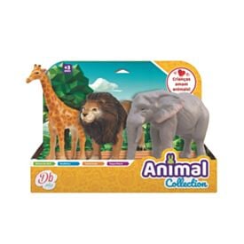 Kit Selva com 3 Animais Db Play