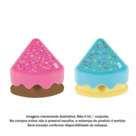 Kit Sweet Apontador Com Depósito Cake E Borracha Balinha Holic Tris - Sortido
