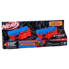 Lan&ccedil;ador de Dardos Nerf Alpha Strike Claw Dual Hasbro - F2468