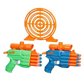 Lançador de Dardos Nerf Elite 2.0 Face Off Kit com Alvo Hasbro - F8274