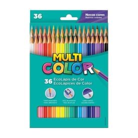 Lápis de Cor Multicolor 36 Cores - 11.3600N