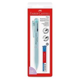 Lapiseira 0.7 e Caneta Esferográfica 3 em 1 Faber-Castell - Sortido