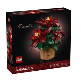 Lego Bot&acirc;nica Poinsettia - 608 pe&ccedil;as
