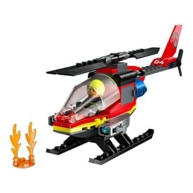 Lego City Helicóptero Dos Bombeiros - 60411