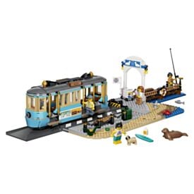 Lego City Bonde Praiano Clássico - 693 peças