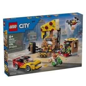 Lego City Experiência de Entrega de Pizza com Veículos - 494 peças