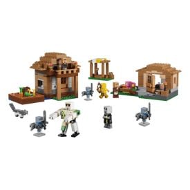 Lego Minecraft Ataque Á Vila dos Evocadores - 607 peças