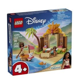 Lego Moana Casa e Barco da Vila Disney - 85 peças