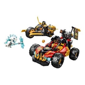 Lego Ninjago Veículos Combinadores de Kai e Cole - 394 peças