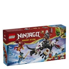 Lego Ninjago Zilvar e Grimtak o Dragão Feral - 232 peças