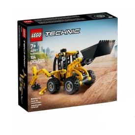 Lego Technic Retroescavadeira 104 Peças - 42197