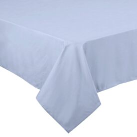 Lençol Avulso Casal Percal 100% Algodão Buona Fortuna - Azul Liso Novo