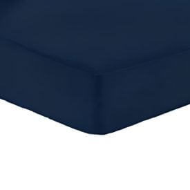 Lençol Casal com Elástico de Malha Paris - Azul Profundo