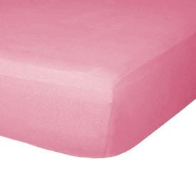 Lençol Avulso Queen Com Elástico Malha Slim Solecasa 1 Peça - Rose