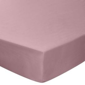 Lençol Avulso Queen Com Elástico Microfibra Liso Havan Casa - Rose