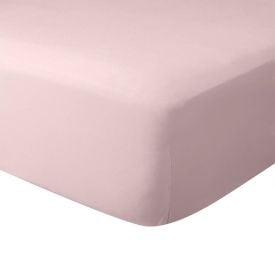 Lençol Avulso Solteiro Com Elástico Havan Casa 1 Pç - Rosa Bebê