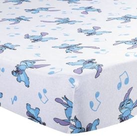 Lençol Casal Estampado Infantil Portallar - Stitch Song