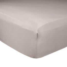 Lençol Solteiro com Elástico 100% Algodão Buona Fortuna - Cru