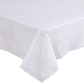 Lençol Queen 100% Algodão Sem Elástico Buona Fortuna - Branco