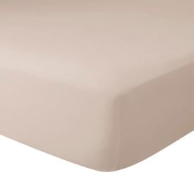 Lençol Queen Percal 100% Algodão Buona Fortuna - Cru Liso Novo