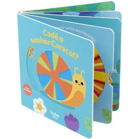 Livrinhos com Texturas Interativos Buba - CADE O SENHOR CARACOL