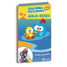 Livro Aqua Book Galinha Pintadinha - Colore com água