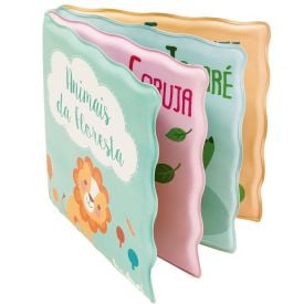 Livrinho de Banho para Bebê Buba - Animais da Floresta