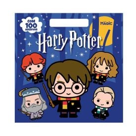 Livro Harry Potter de Colorir com Alça e 100 Adesivos - Magic Kids