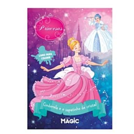 Livro Princesas Minikit com Aquarela - Magic Kids