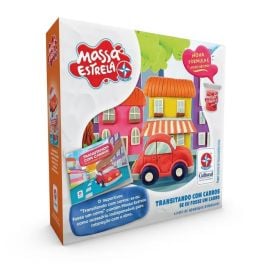 Livro Transitando Com Carros E Massa De Modelar Estrela - Diversos